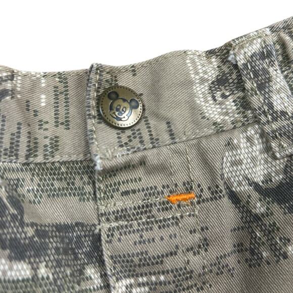 Mickey Mouse Y2K Camo Cargo Shorts - Picture 4 of 5